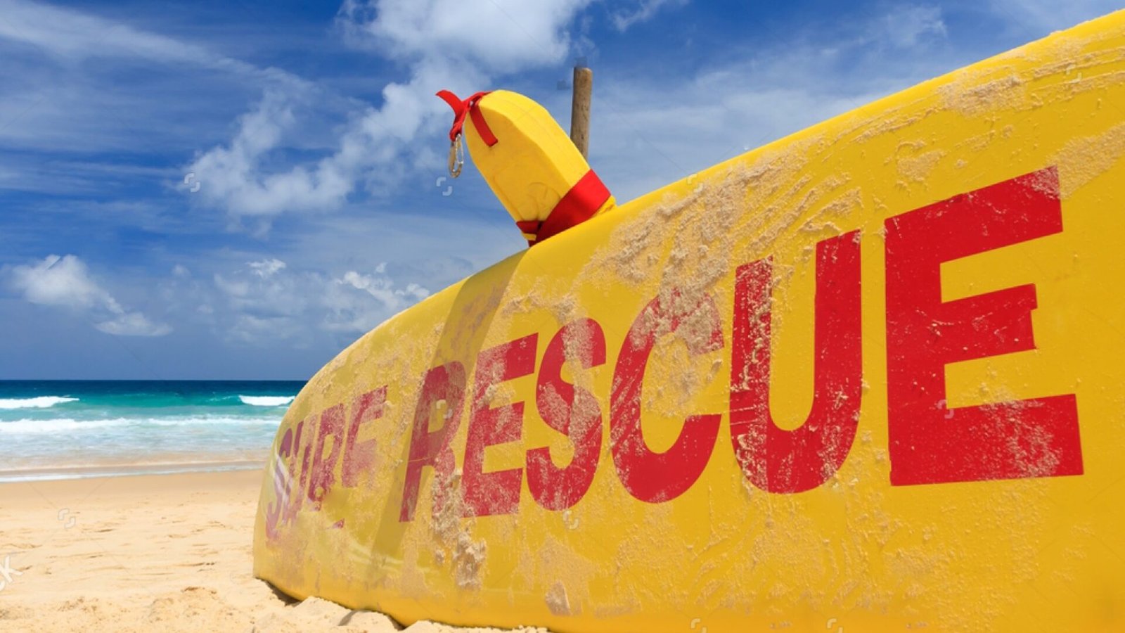 Surf rescue board
