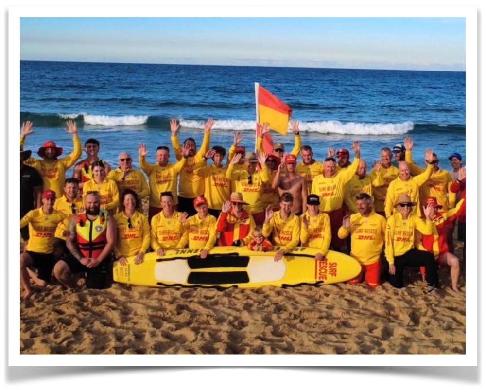 GSLSC Members on the beach
